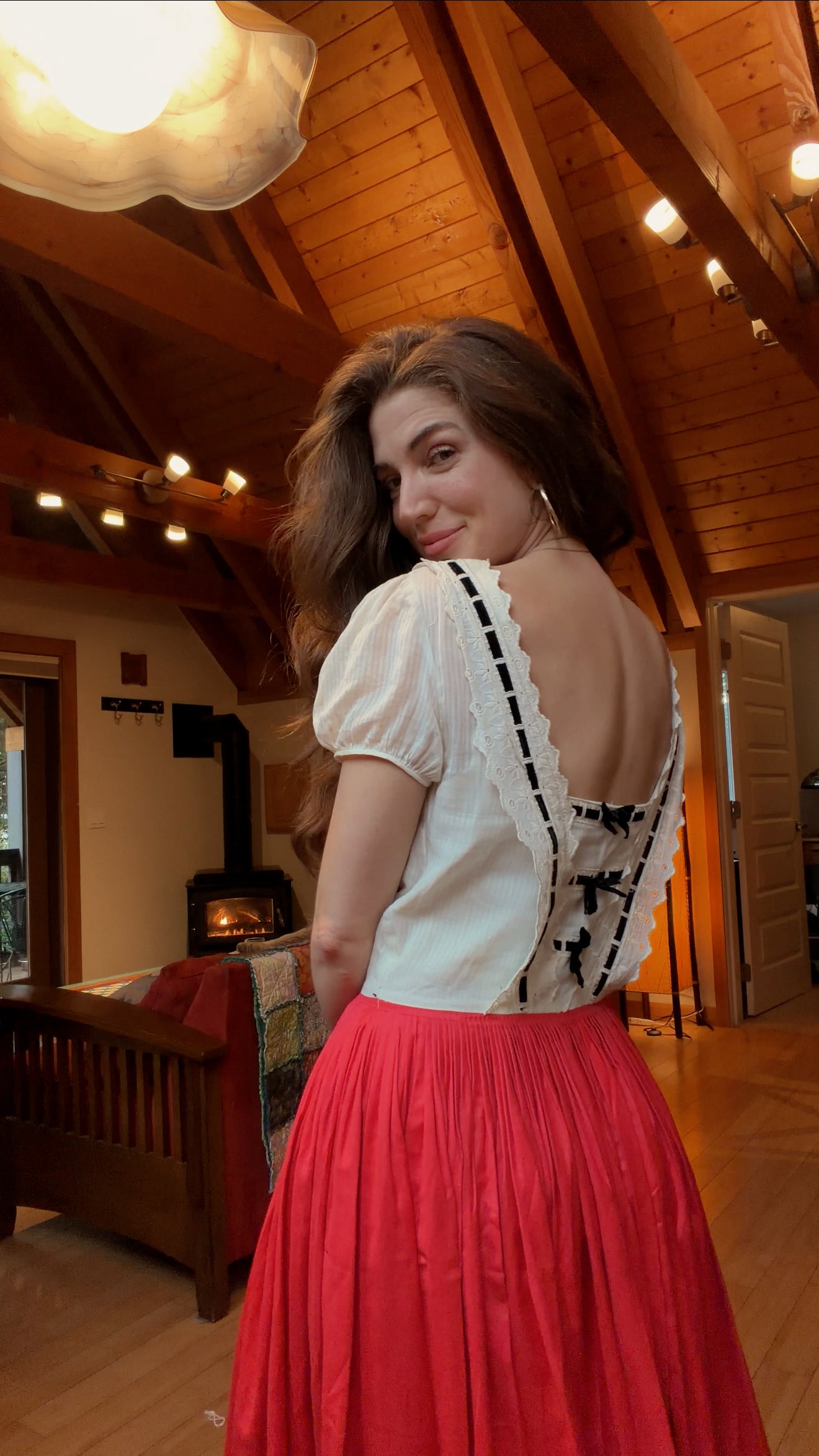 Rare antique holiday dress