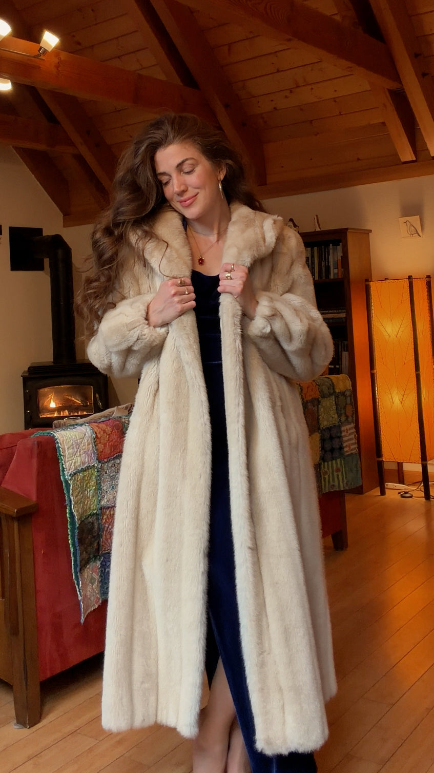 Stunning Faux Fur Coat