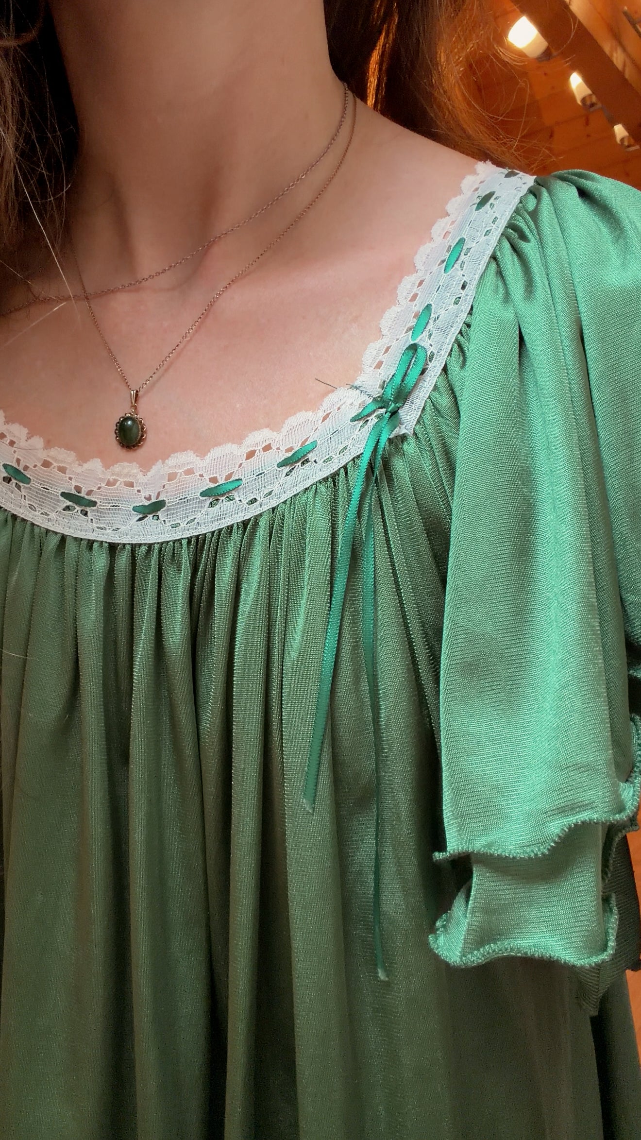 Magical Green Holiday Dress