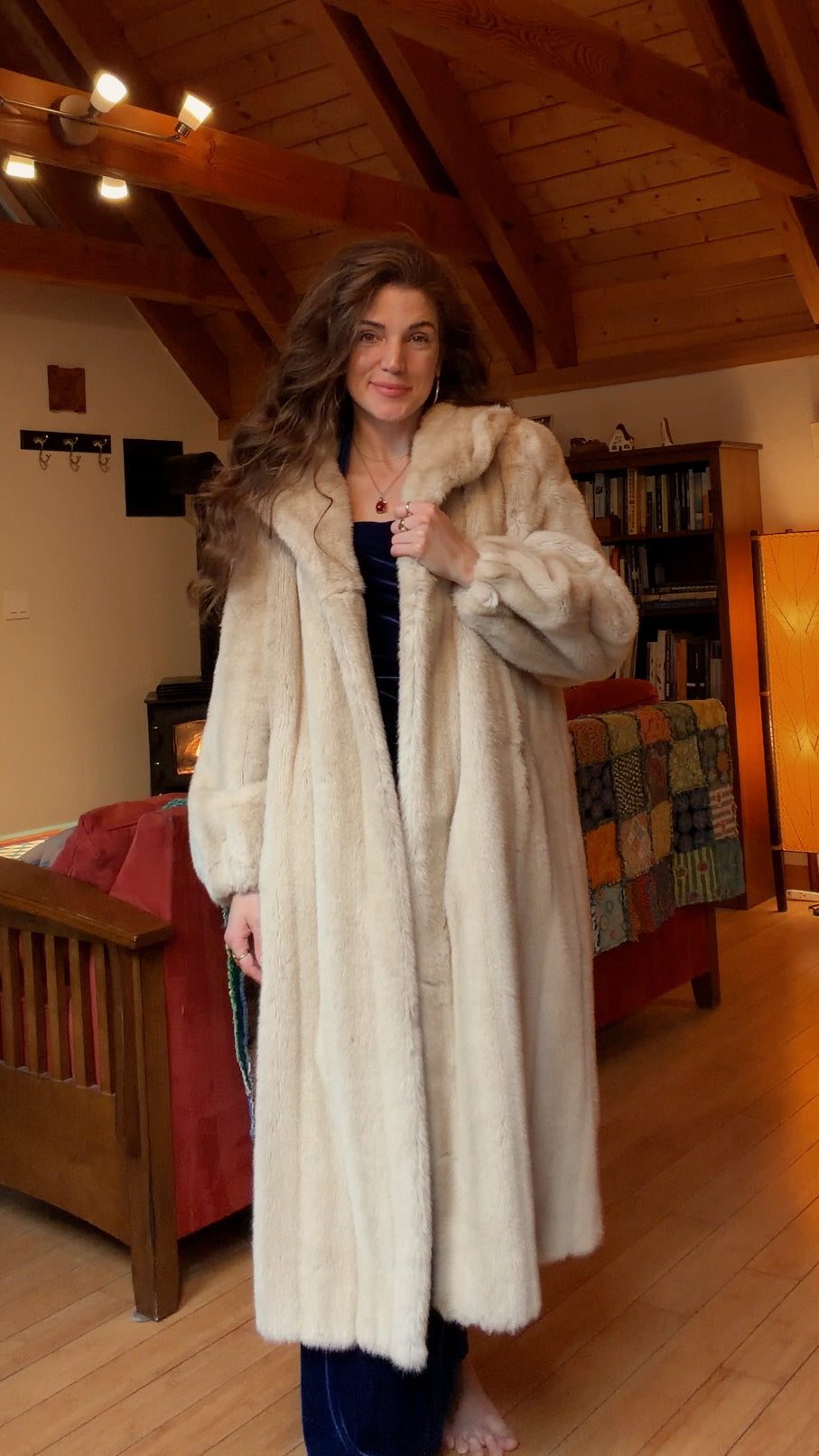 Stunning Faux Fur Coat