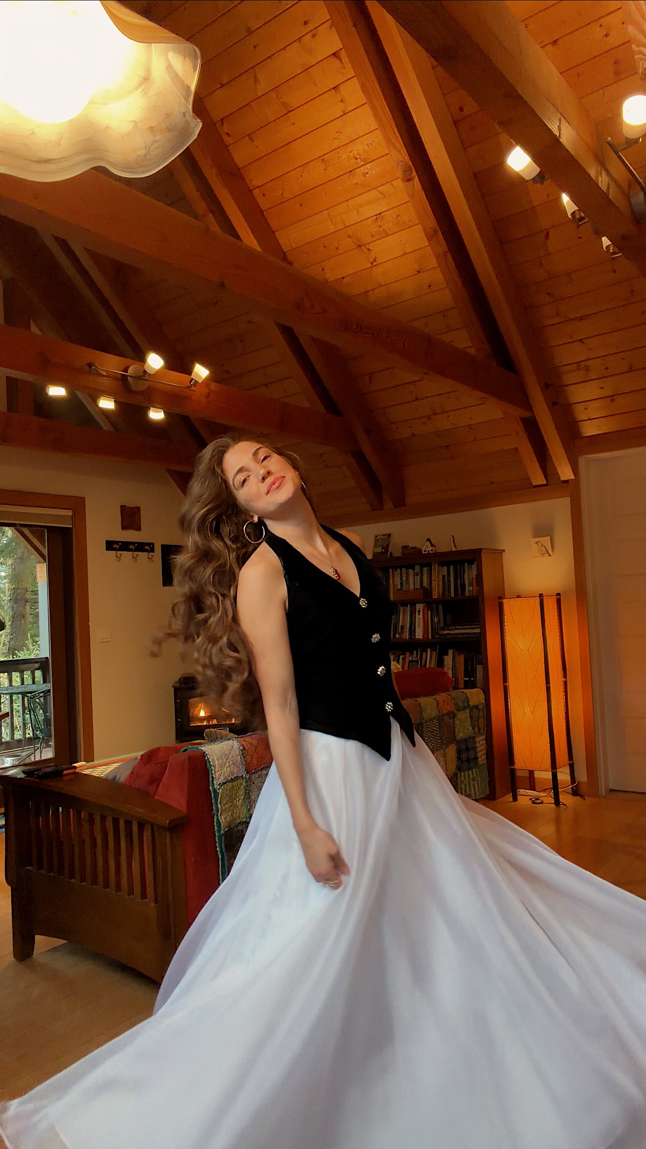 DREAM 90s holiday dress