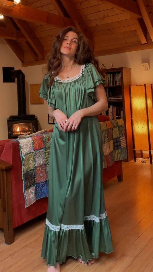 Magical Green Holiday Dress
