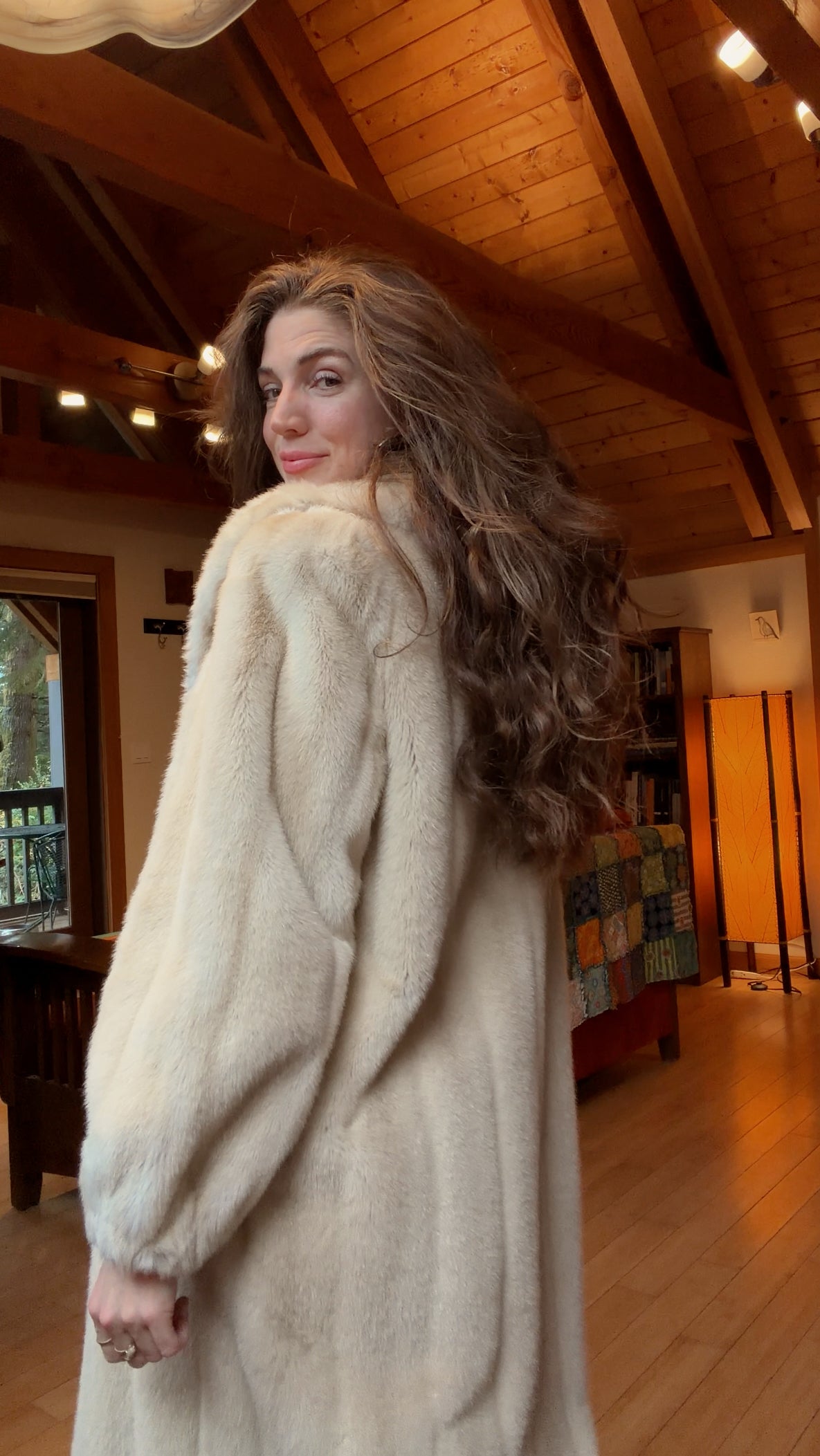 Stunning Faux Fur Coat
