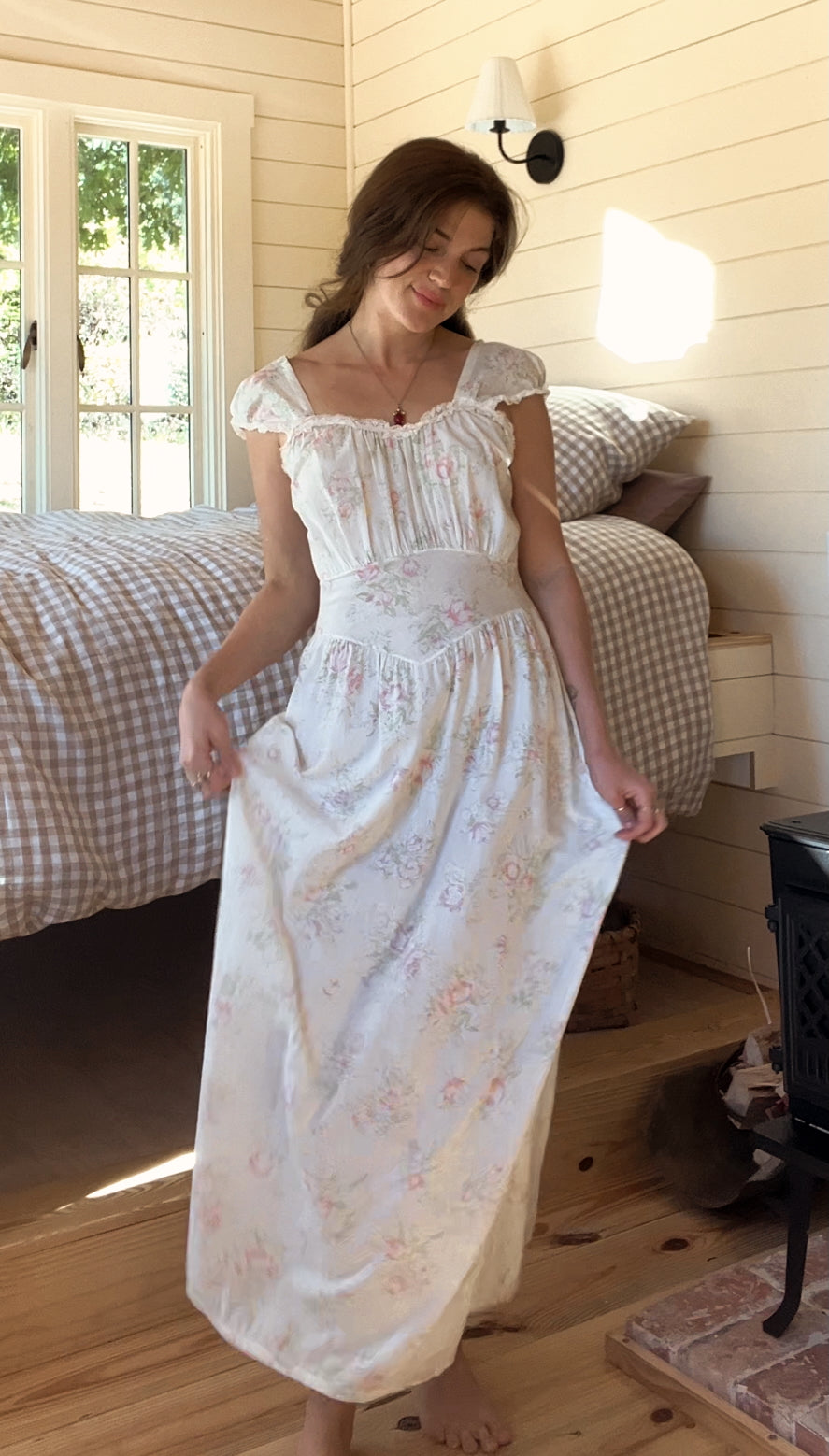 Rare vintage bias cut dress