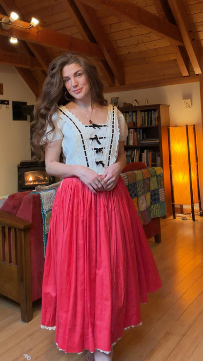 Rare antique holiday dress