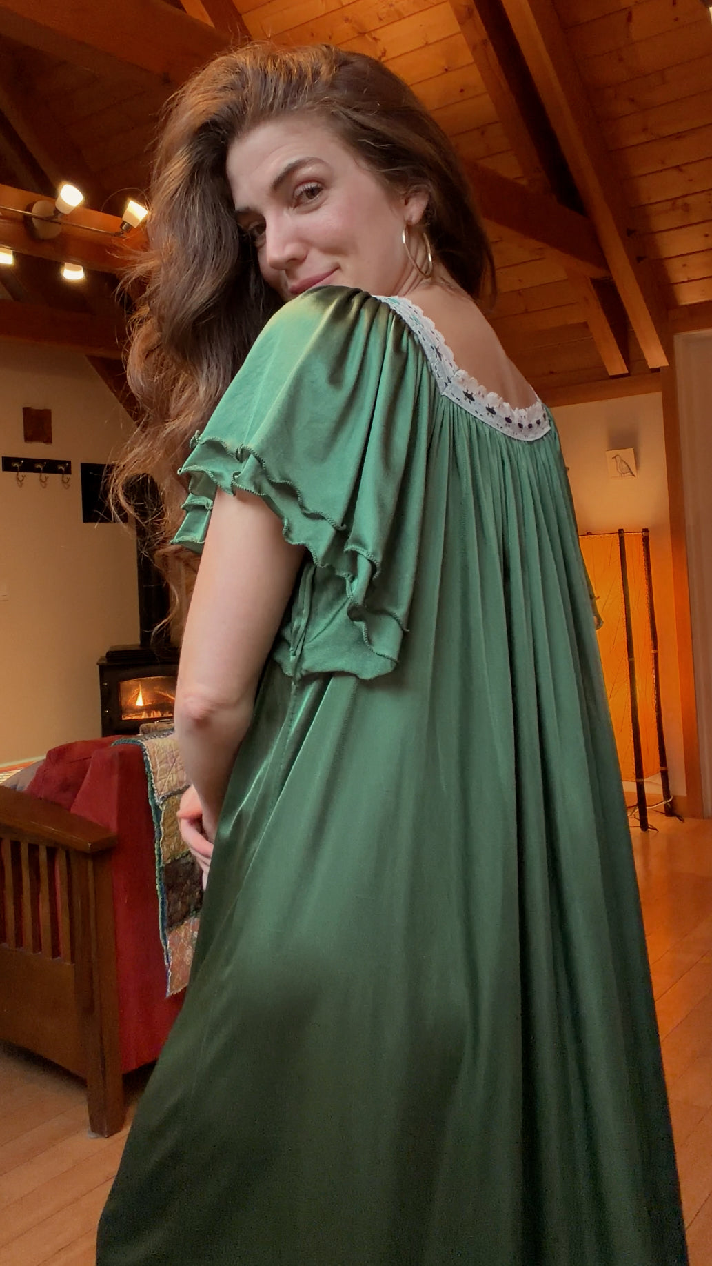 Magical Green Holiday Dress