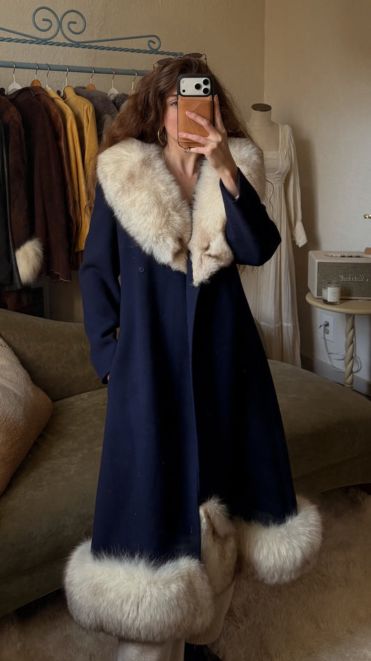 Rare Majestic Arctic Fox Coat