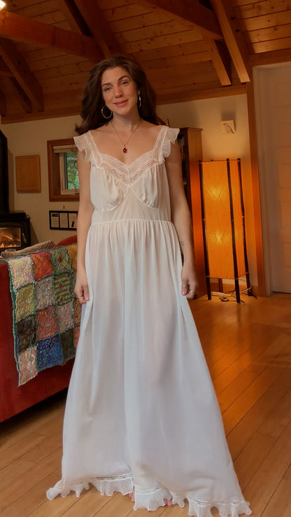 Rare 60s bias cut slip dress