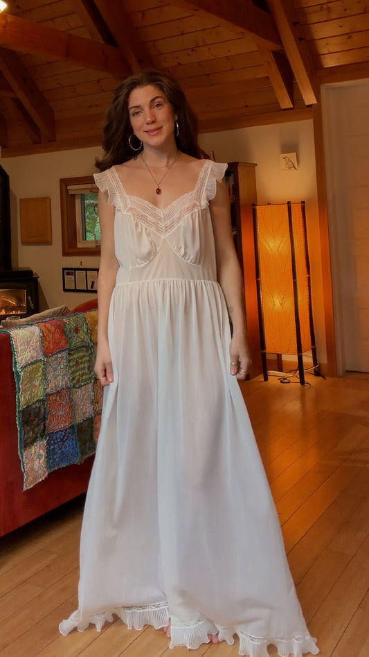 Rare 60s bias cut slip dress