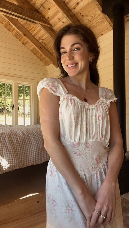 Rare vintage bias cut dress