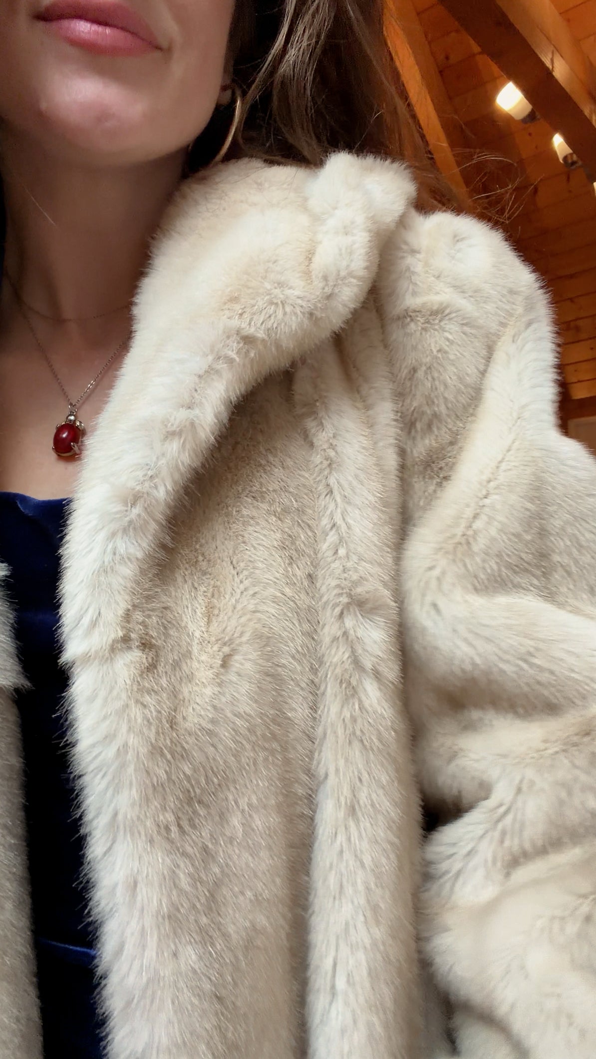 Stunning Faux Fur Coat