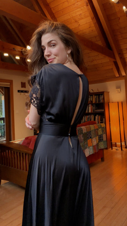 Rare LOF Black Slip Dress